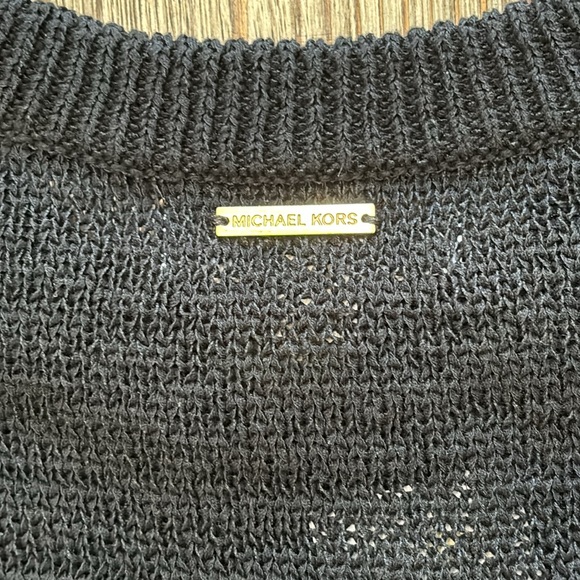 COPY - NWT Michael Kors Black Tassel Blouse Small - Picture 7 of 8